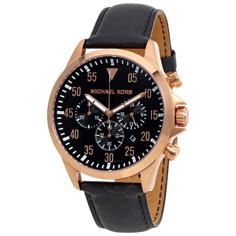 michael kors men's gage watch|More.